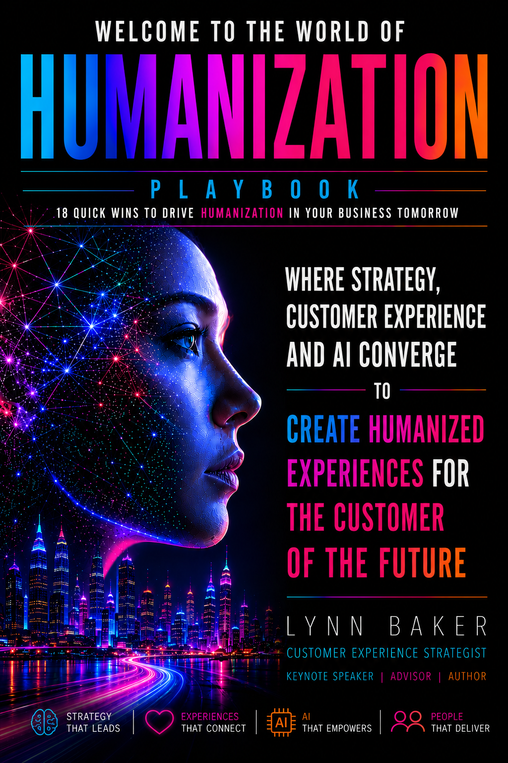 The Humanization Blueprint by Lynn Baker — eBook cover
